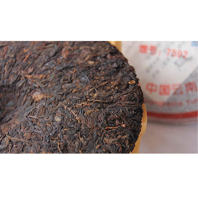 余木云南普洱茶熟茶 深山老树茶砖的魅力